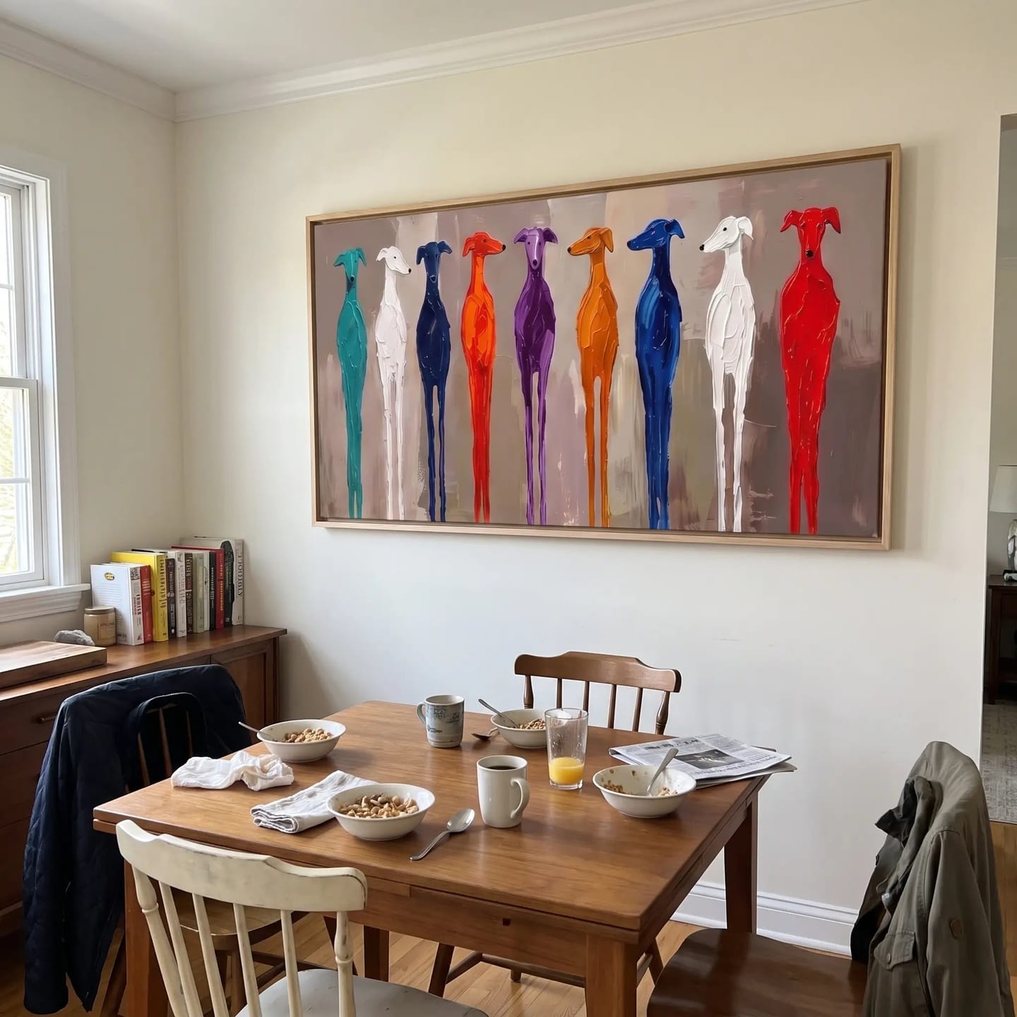 Customer photo review of Animal Art Birds in Painted Rhythm #AN415