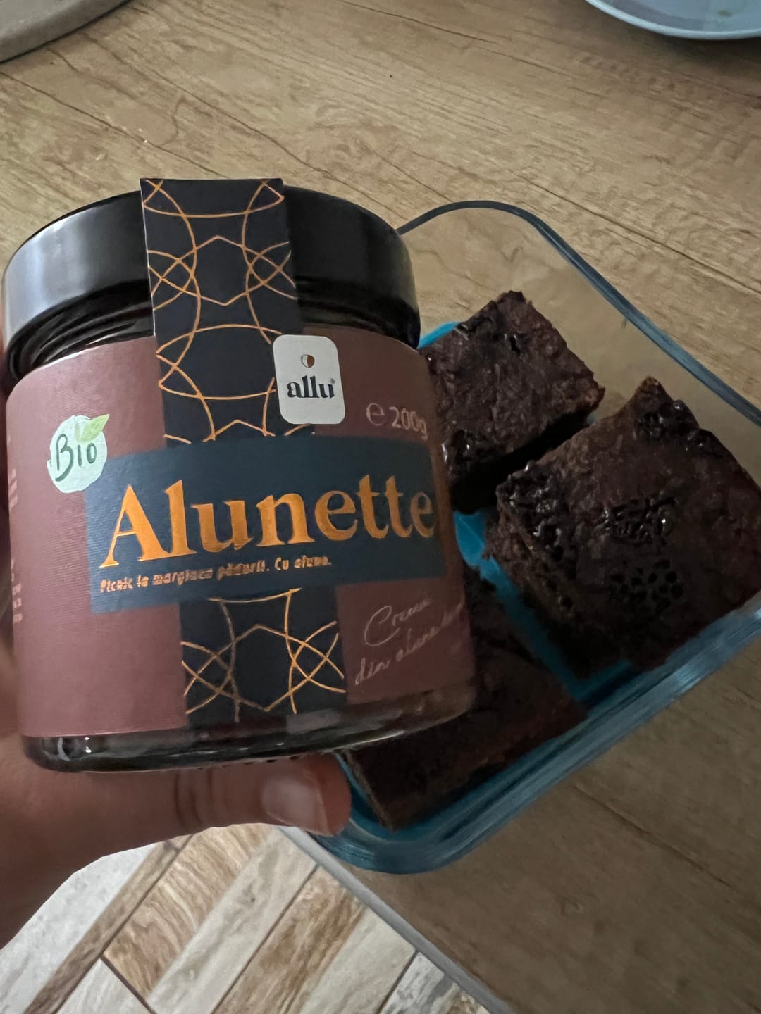 Customer photo review of Alunette cacao - cremă de alune de pădure 80%, BIO, 200g
