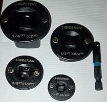 Customer photo review of Libraton 5PCS Low Profile Impact Socket Adapter Set, Magnetic Drive Converter
