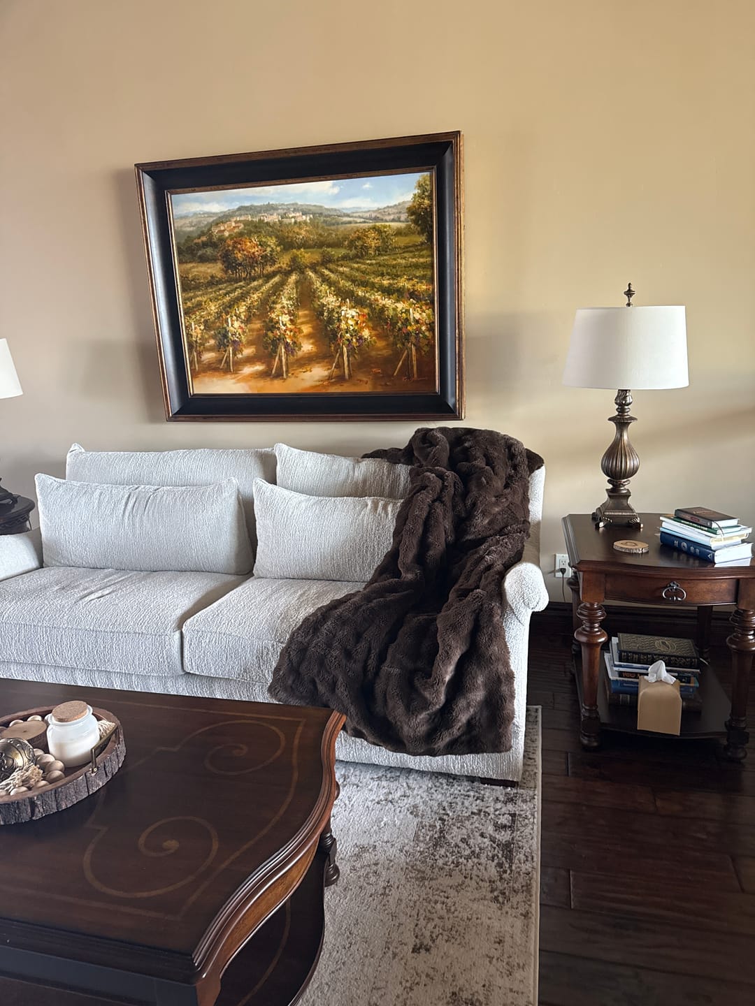 Customer photo review of Cloud Throw Blanket