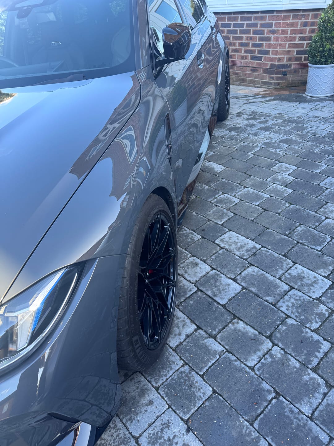 Customer photo review of Bimecc BMW G Series Wheel Spacers (M3 G80 & G81, M4 G82, G87 M2, F97 X3M, F90 M5 & more)