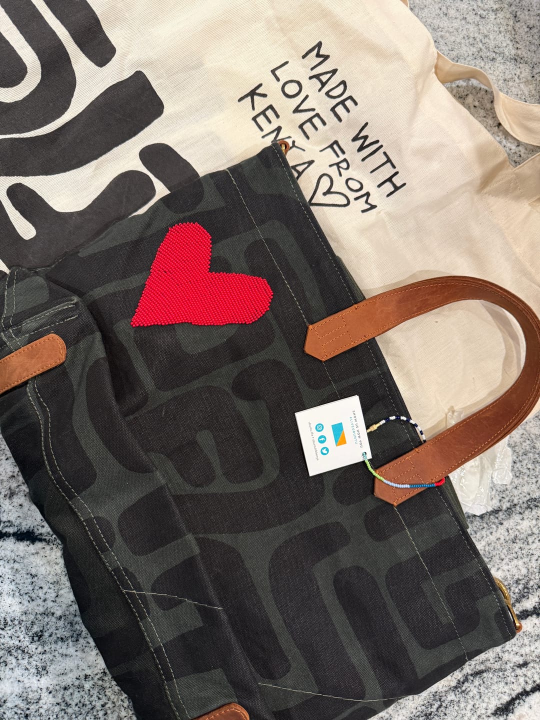 Customer photo review of Commuter - Safari Kuba with Red Beaded Heart