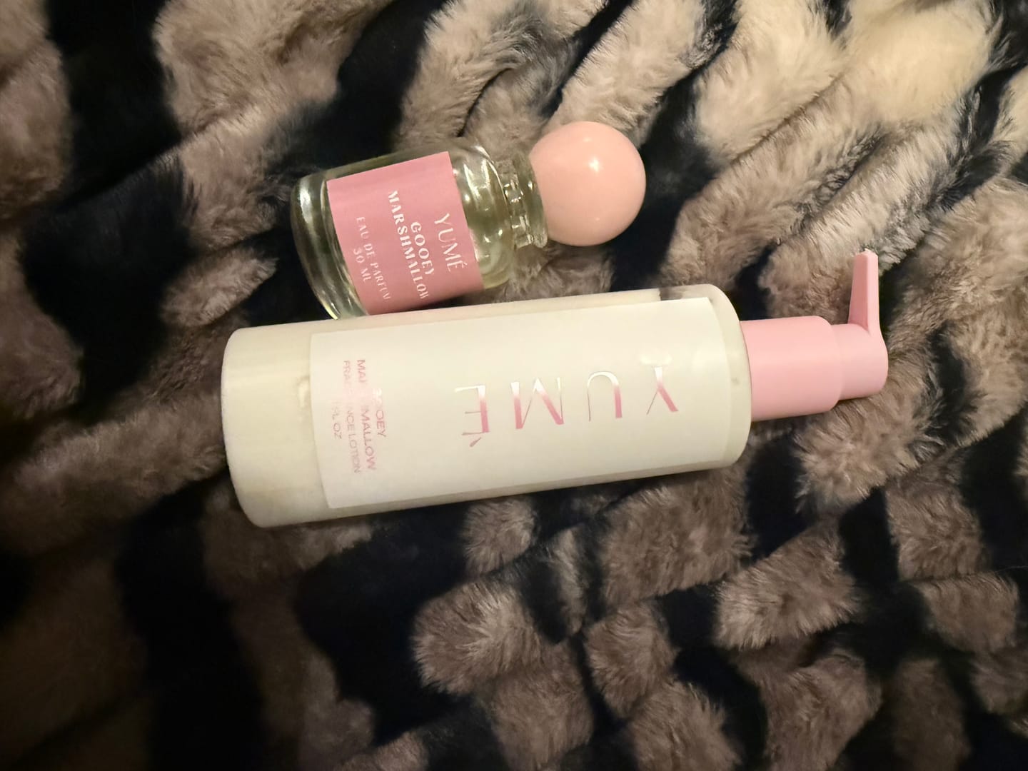 Customer photo review of GOOEY MARSHMALLOW FRAGRANCE LOTION