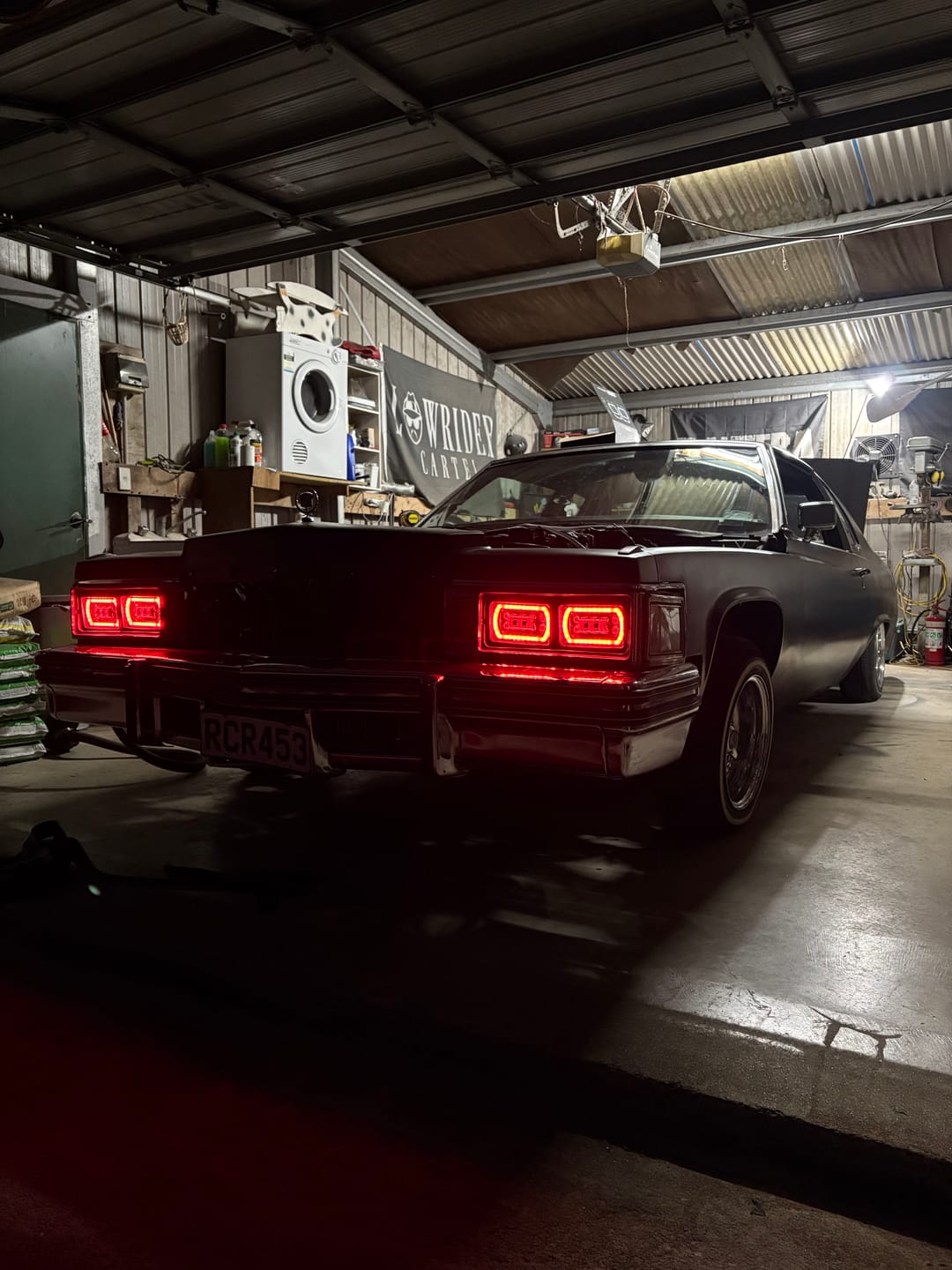 Customer photo review of 4X6" LED Colour Chasing Headlights