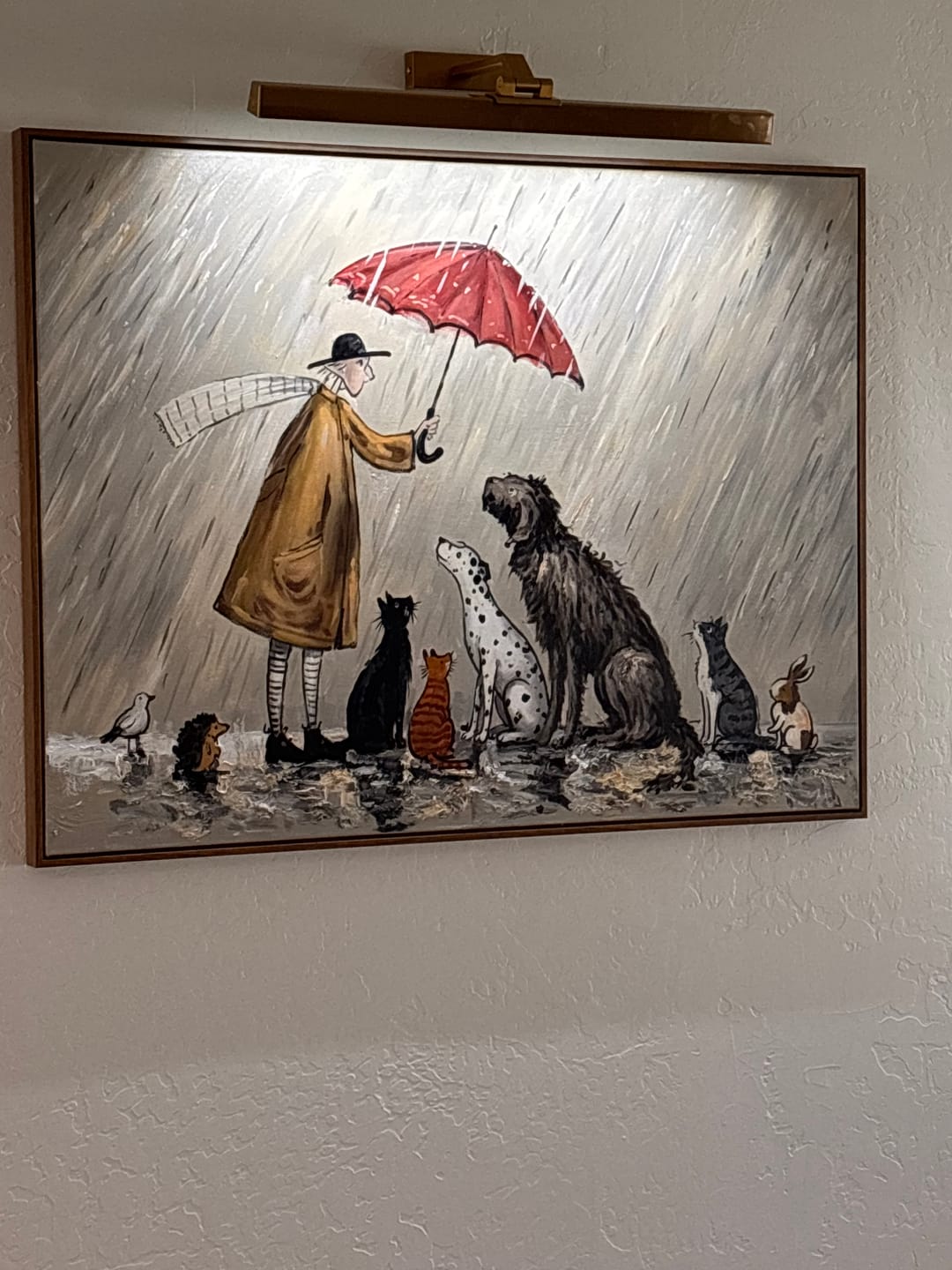 Customer photo review of Modern Folk Art｜Rainy Day Gathering