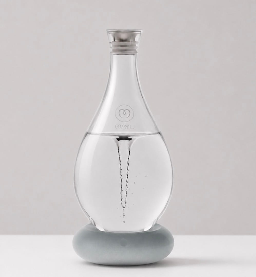Customer photo review of Swirl Structured Water Carafe