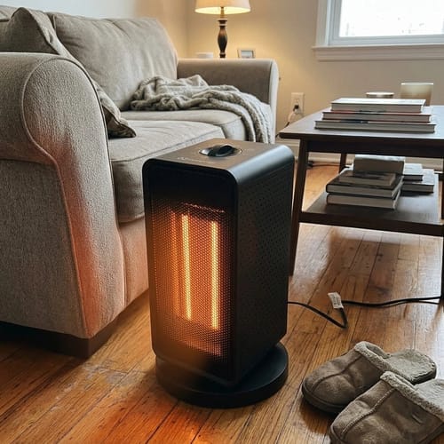 Customer photo review of PowerHeat 360° – the energy-saving high-performance PTC heater for lower heating costs