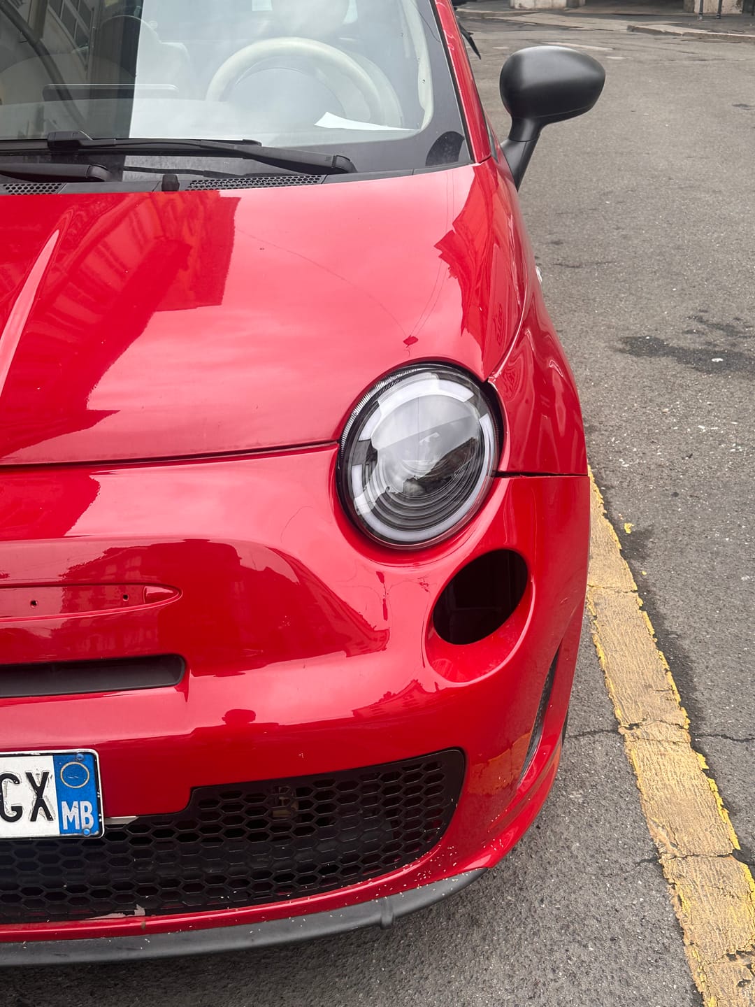 Customer photo review of Fari Full LED Anteriori Abarth & Fiat 500 (2008–2025)