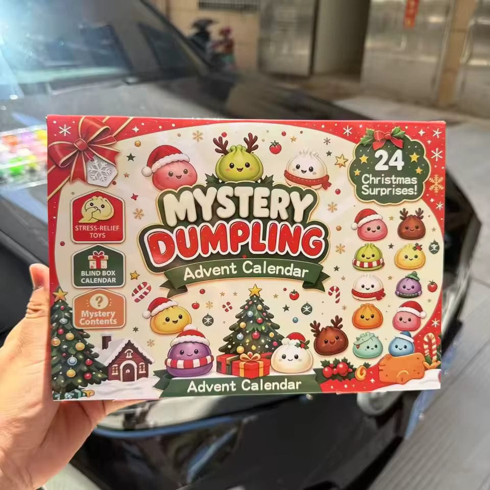 Customer photo review of Christmas Dumpling Squishy Advent Calendar