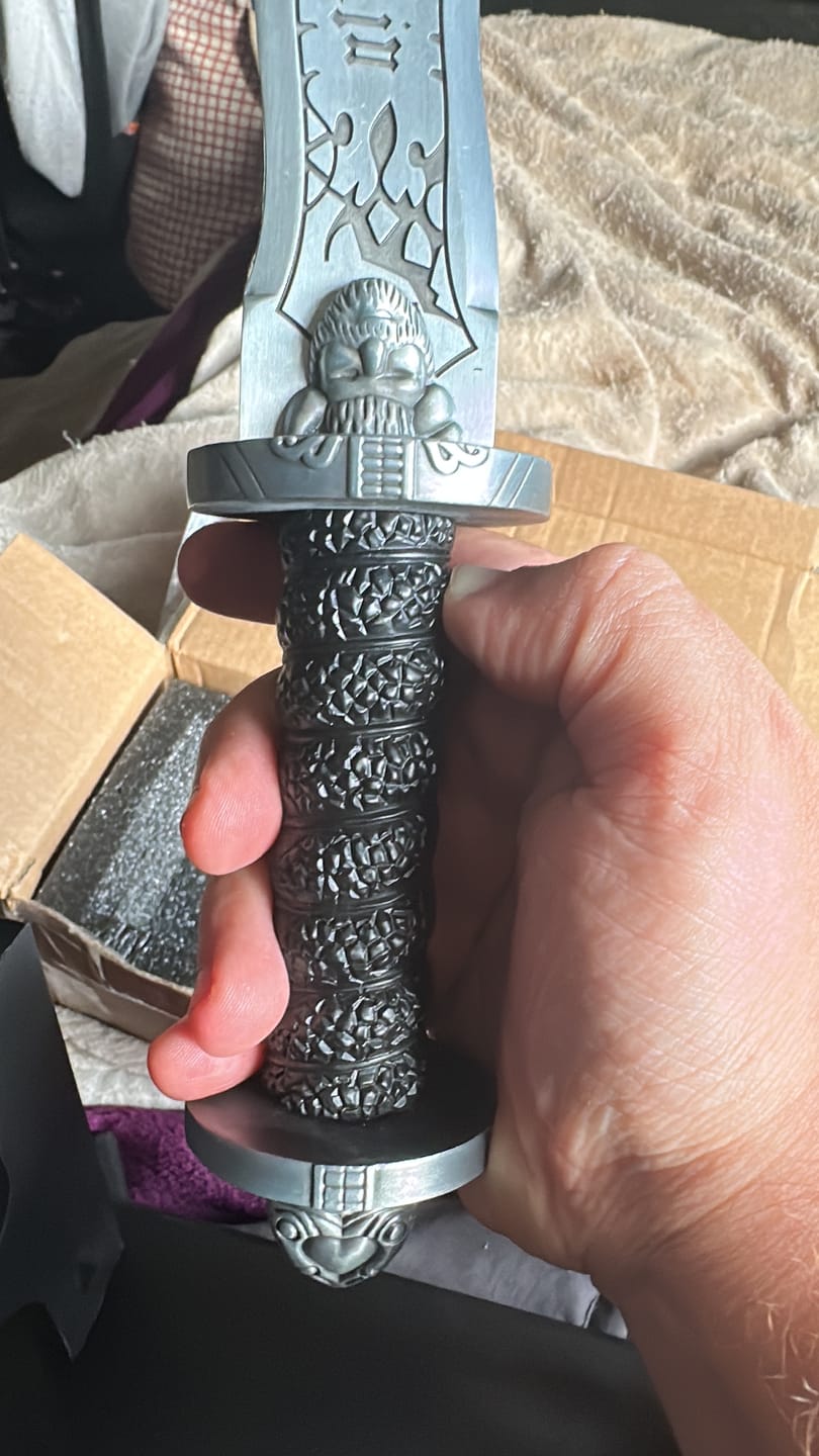 Customer photo review of Once Upon A Time - Rumplestiltskin's Dark One Dagger