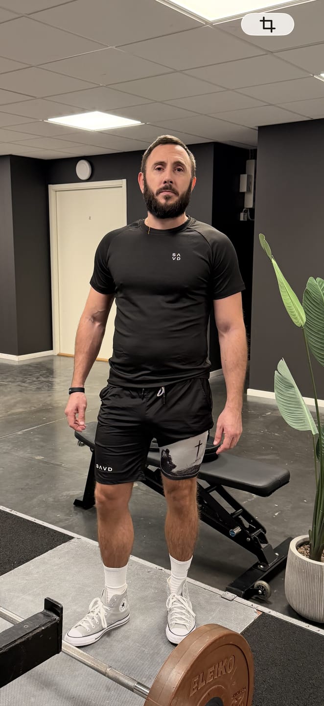 Customer photo review of Training Tee - Black