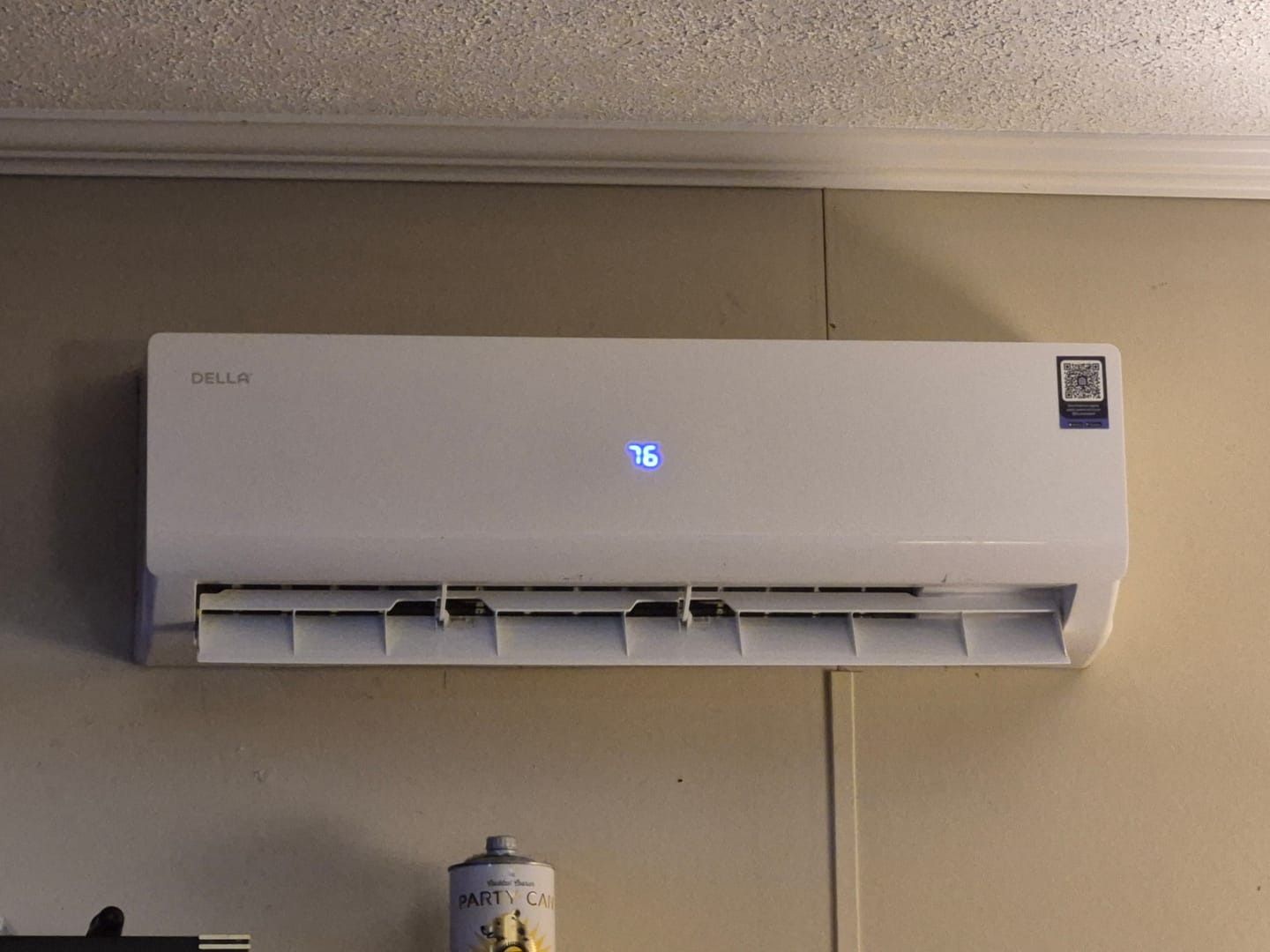 Customer photo review of DELLA Replacement Cross Fan for TP-18K2V & TP-24K2V