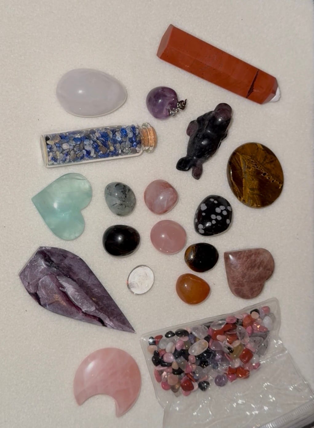 Customer photo review of Crystal Abundance Scoop — 100% Certified Natural Crystals