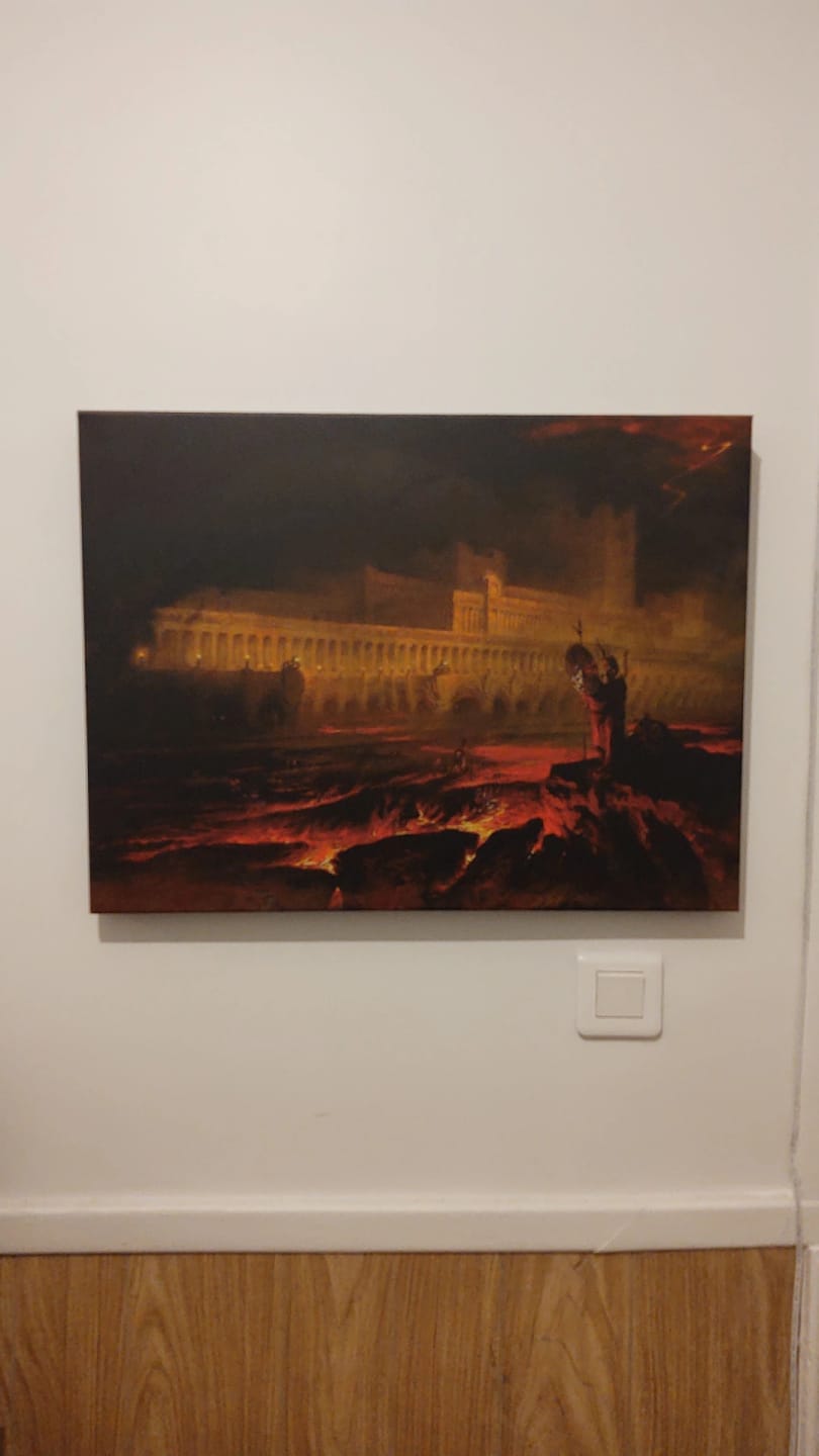 Customer photo review of Pandemonium | John Martin | 1841