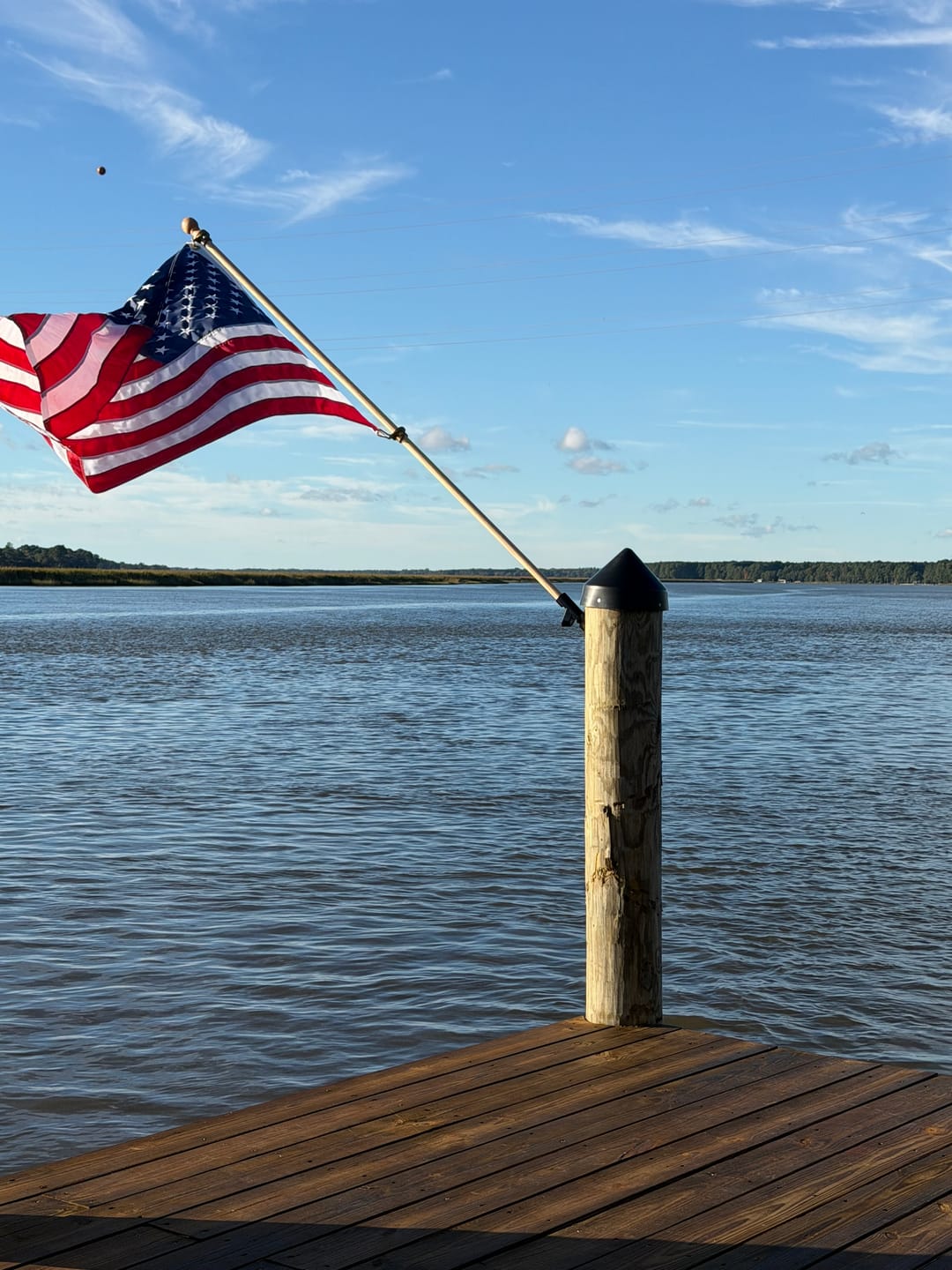 Customer photo review of 3' x 5' American Flag Set