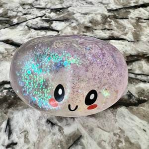 Customer photo review of Glitter Dumpling Squishy