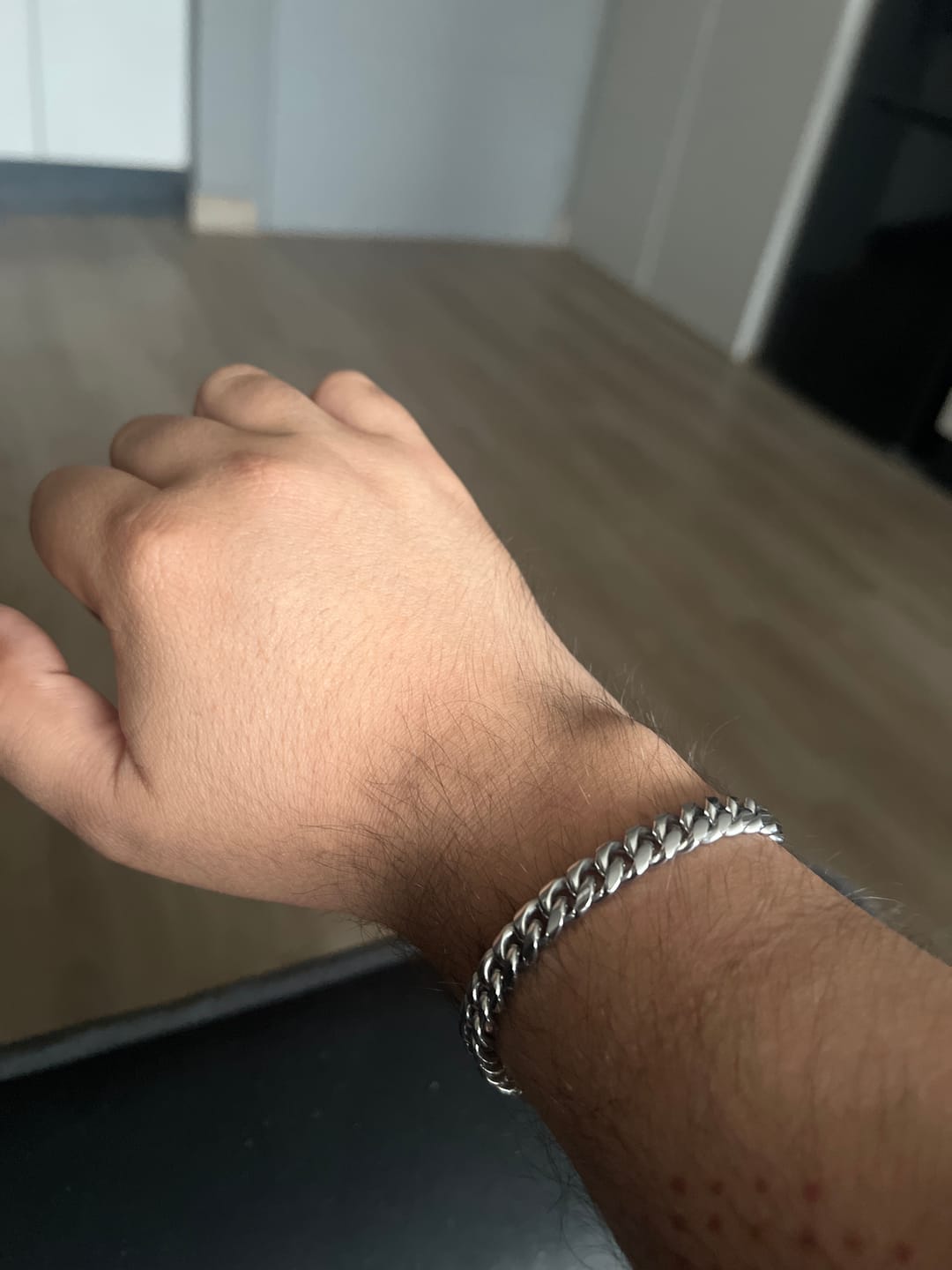 Customer photo review of Pulsera Cuban 8mm