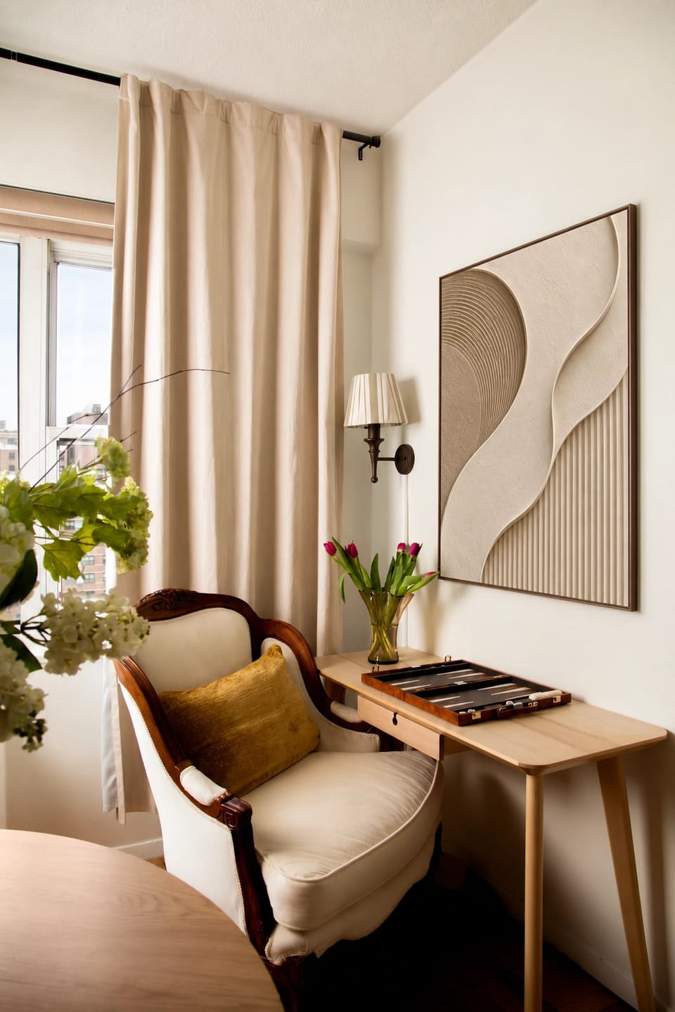 Customer photo review of Textured & Impasto Art｜Sandstone Wave Relief