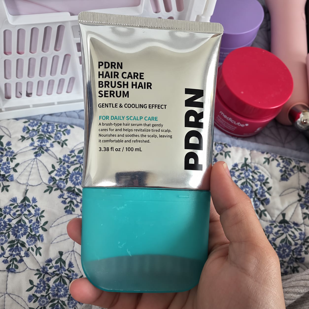 Customer photo review of Verana Glow Sérum con Cepillo para el Cuero Cabelludo