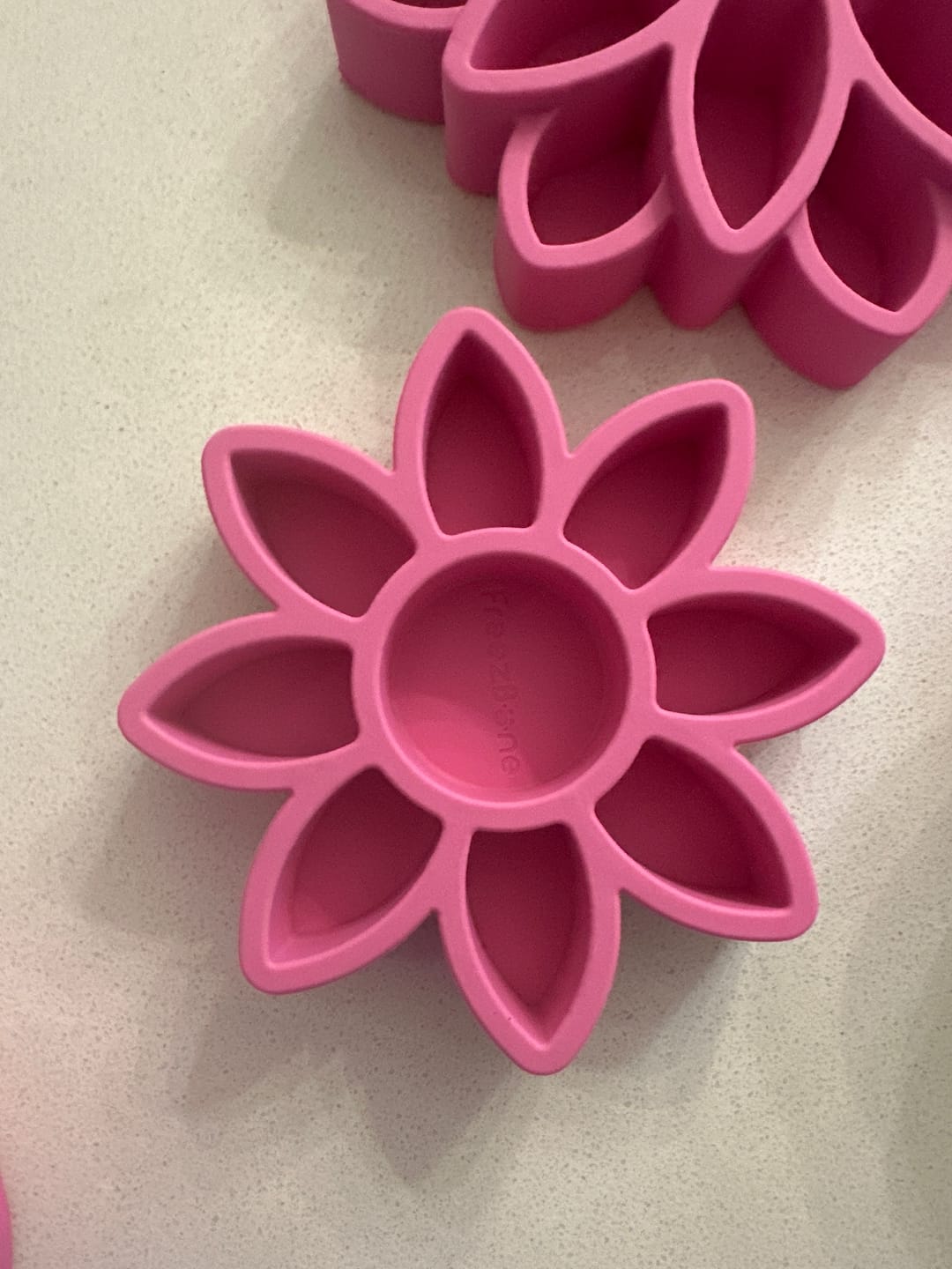 Customer photo review of FreezFlower - Long-Lasting Frozen Flower Dog Treat Toy