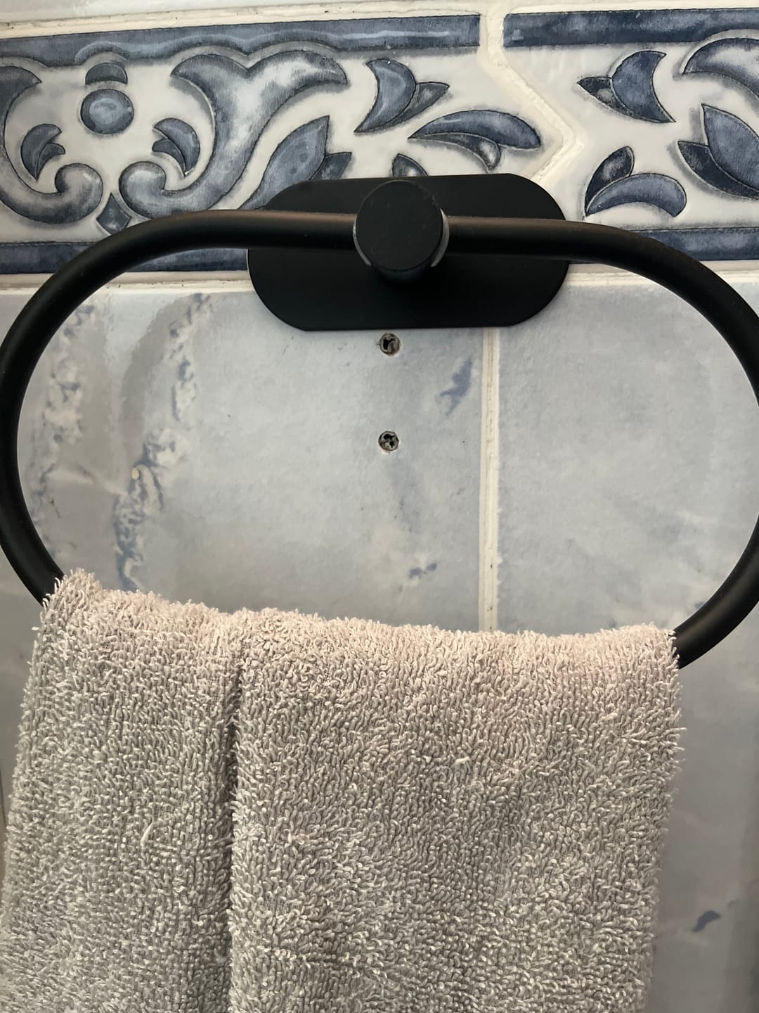 Customer photo review of Juego De Accesorio P/ Baño Ducha Set 4 Piezas Negro