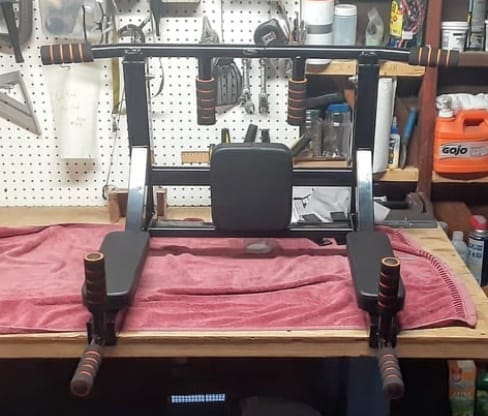 Customer photo review of CalisFit  WallStation