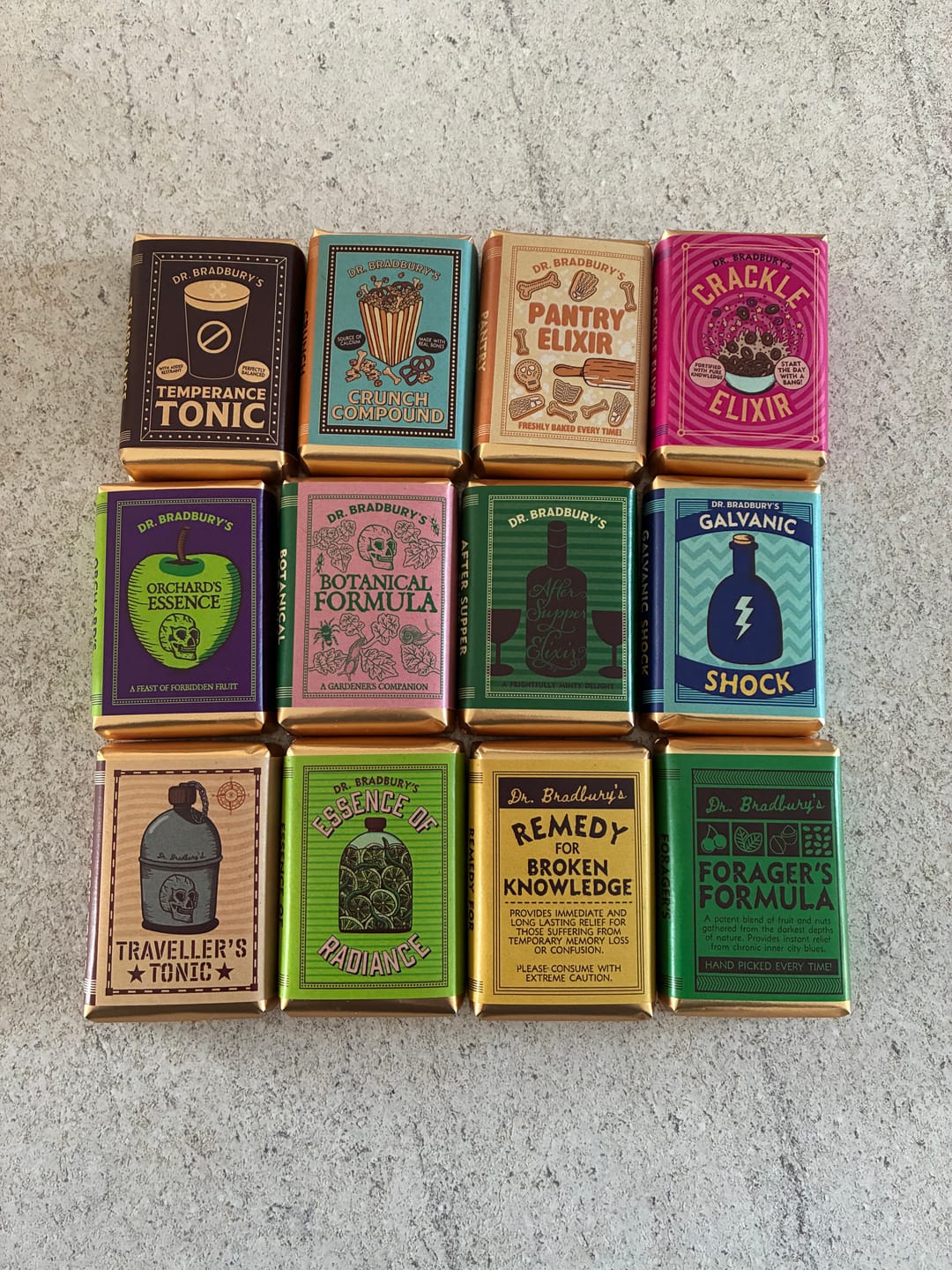 Customer photo review of 13 Days of Halloween 'Dr Bradbury's Compendium of Curiosities'
