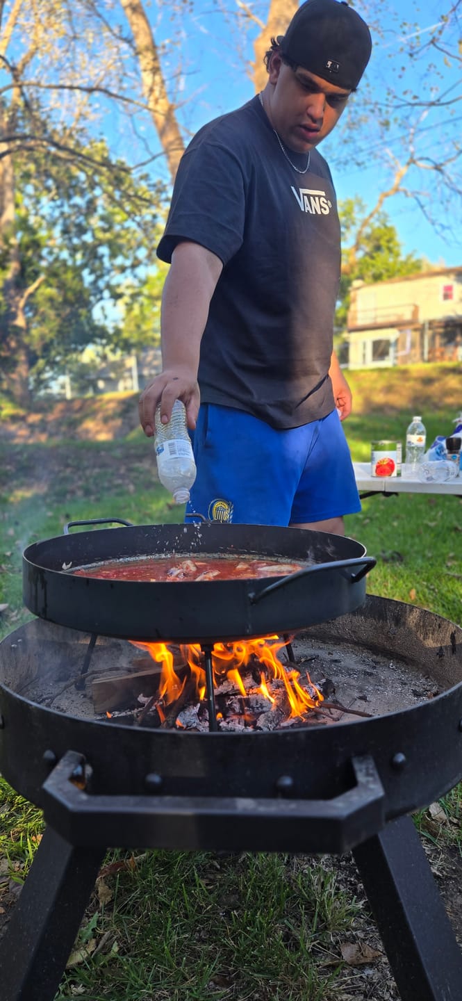 Customer photo review of Plow Disk Cooker - Argentinian Disco de Arado