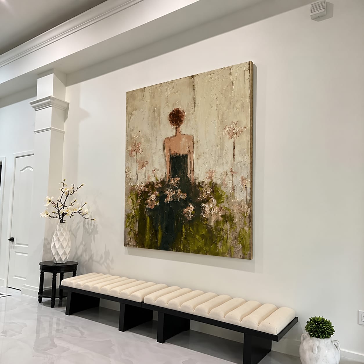 Customer photo review of Garden Silence-Figure Painting