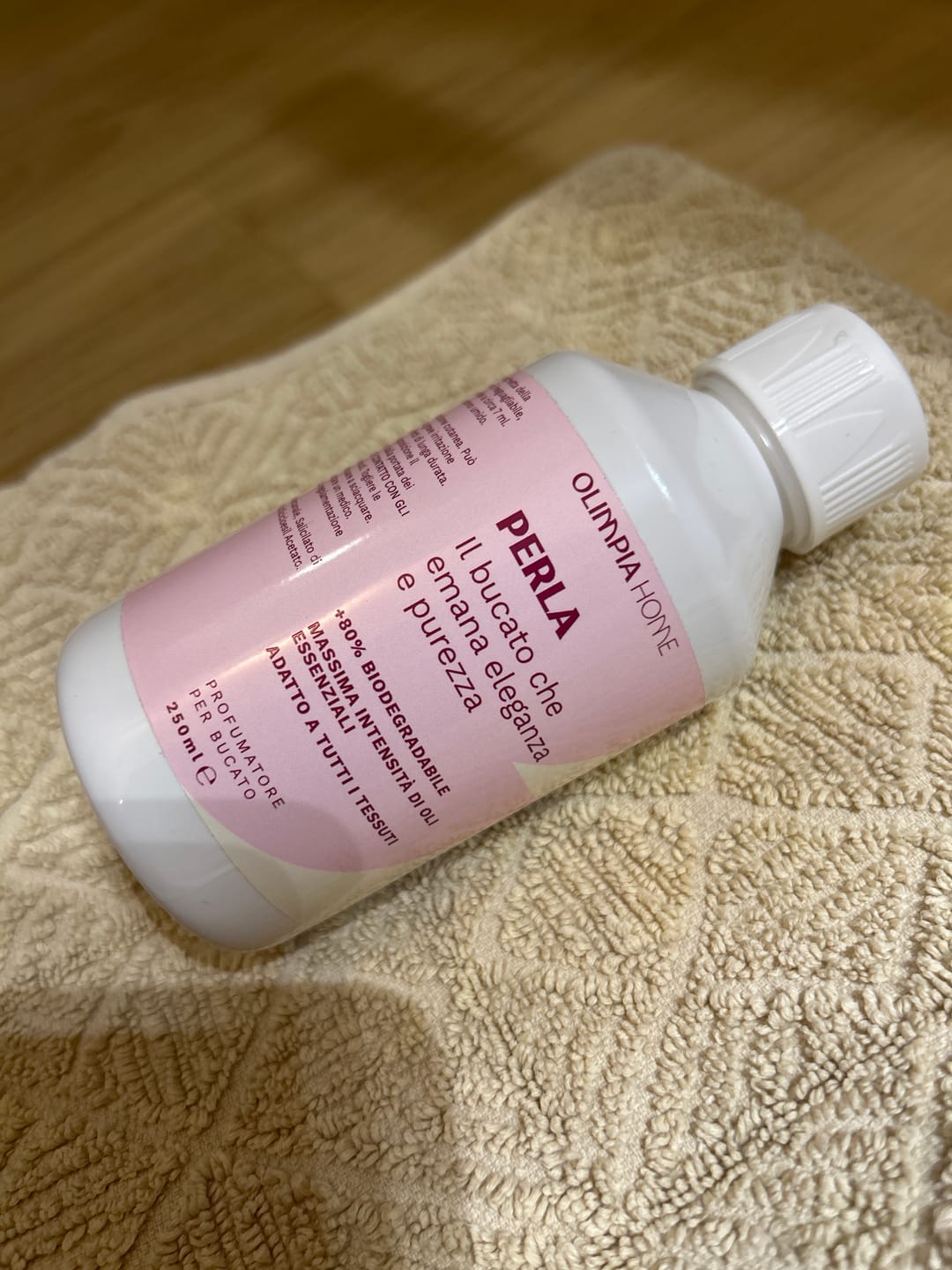 Customer photo review of Perla – Il bucato che emana eleganza e purezza