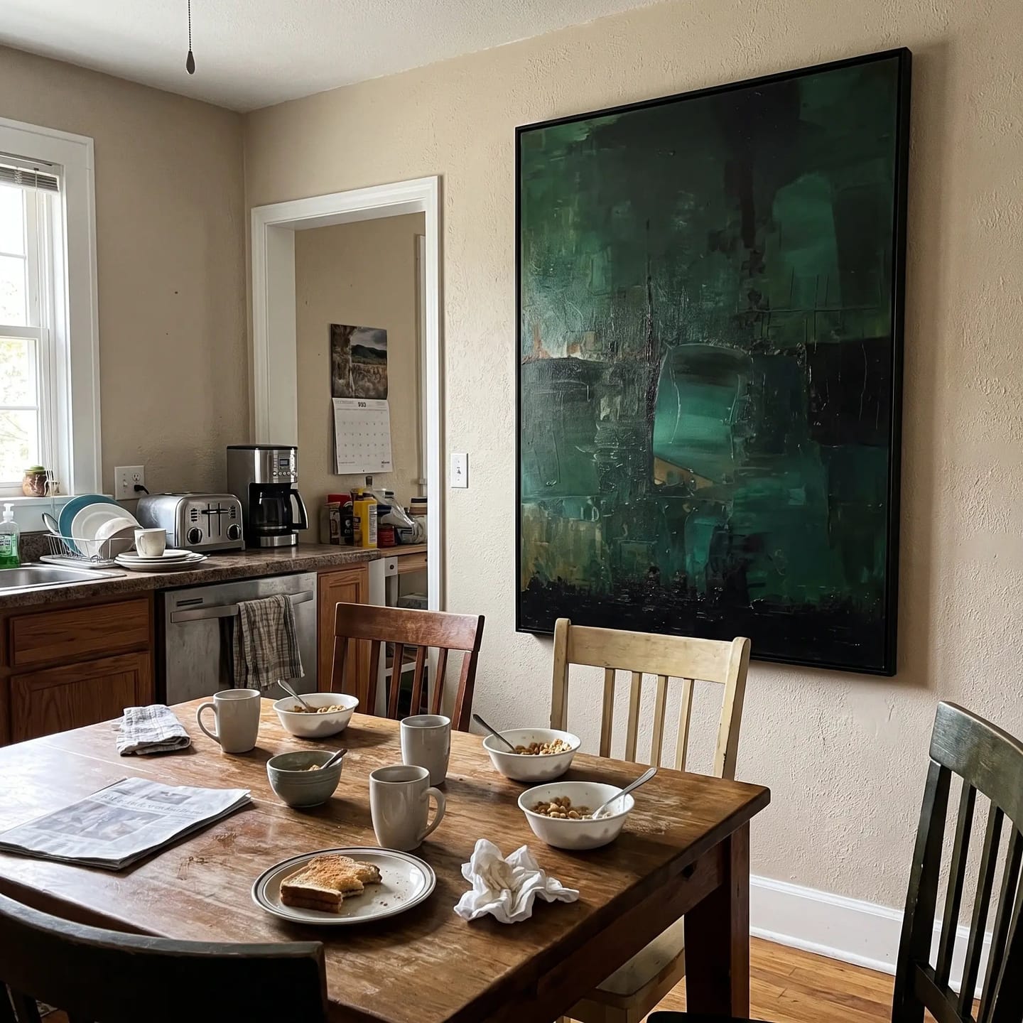 Customer photo review of Abstract Quiet Layers #AB004