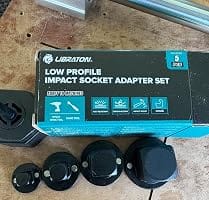 Customer photo review of Libraton 5PCS Low Profile Impact Socket Adapter Set, Magnetic Drive Converter