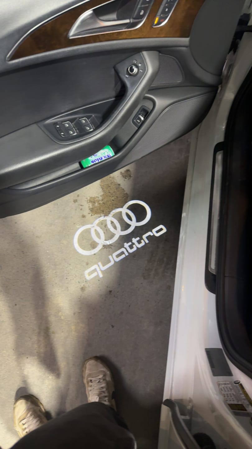 Customer photo review of AUDI DOOR LIGHTS