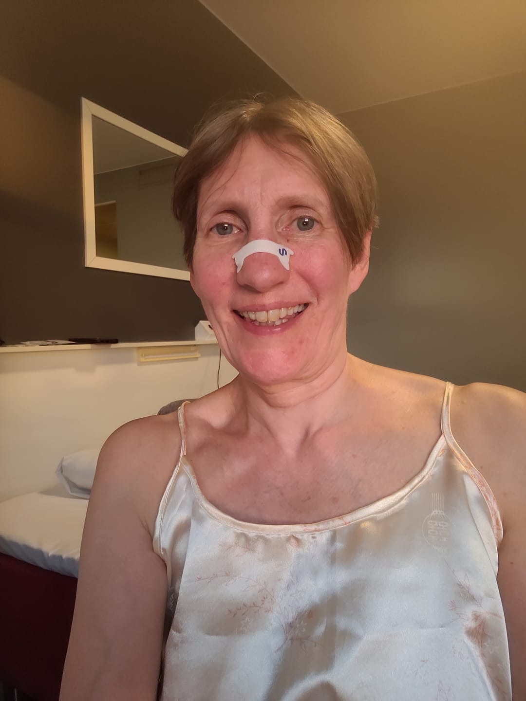 Customer photo review of Nuku Sleep Nasal Strips