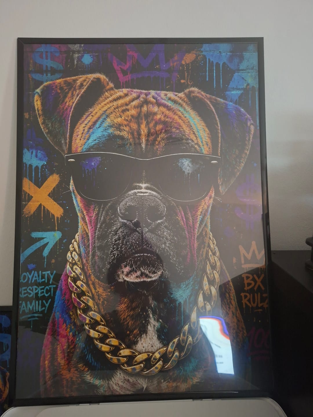Customer photo review of Personalisiertes Poster - Streetart-Graffiti