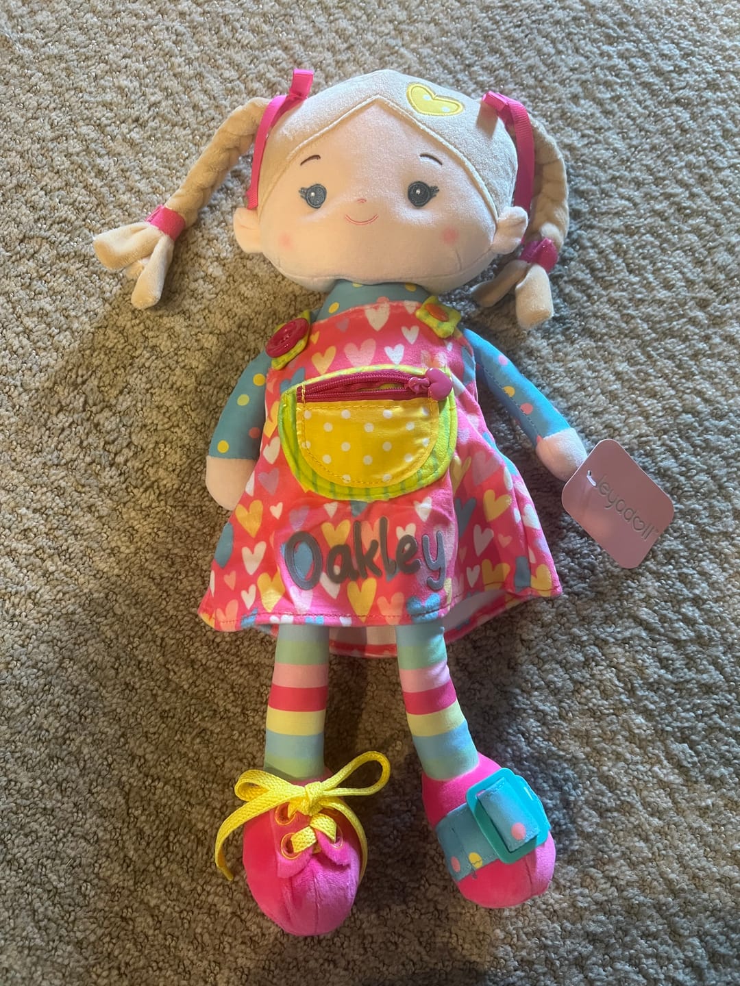Customer photo review of Personalized Sunnyheart Tilly - Montessori Girl
