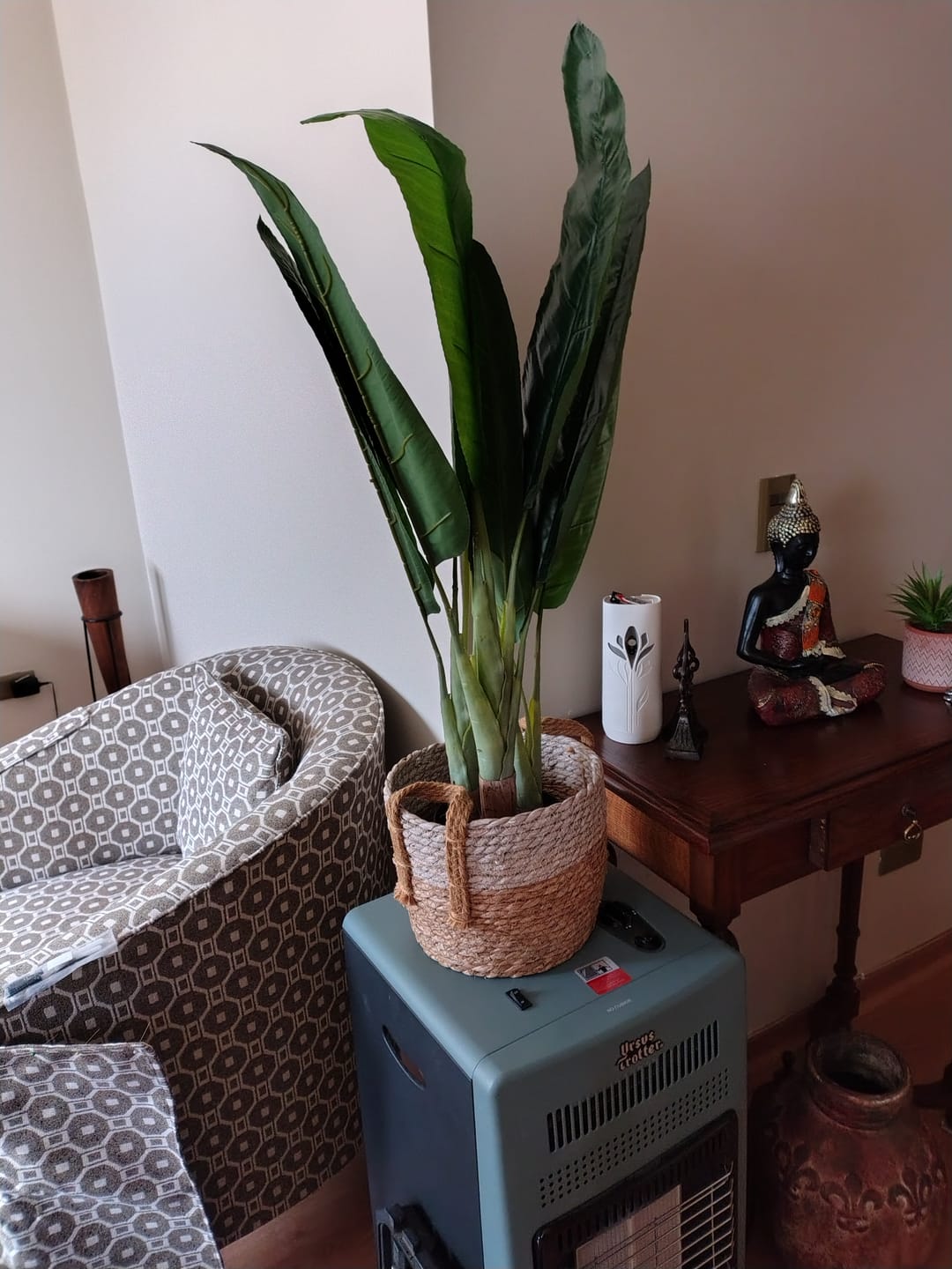 Customer photo review of Amara · Banano tropical artificial 70 cm