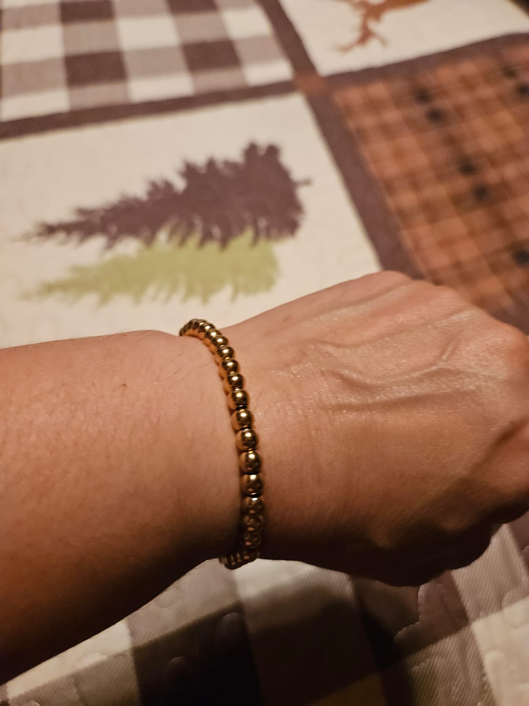 Customer photo review of Caicos Beaded Bracelet (Bundle)