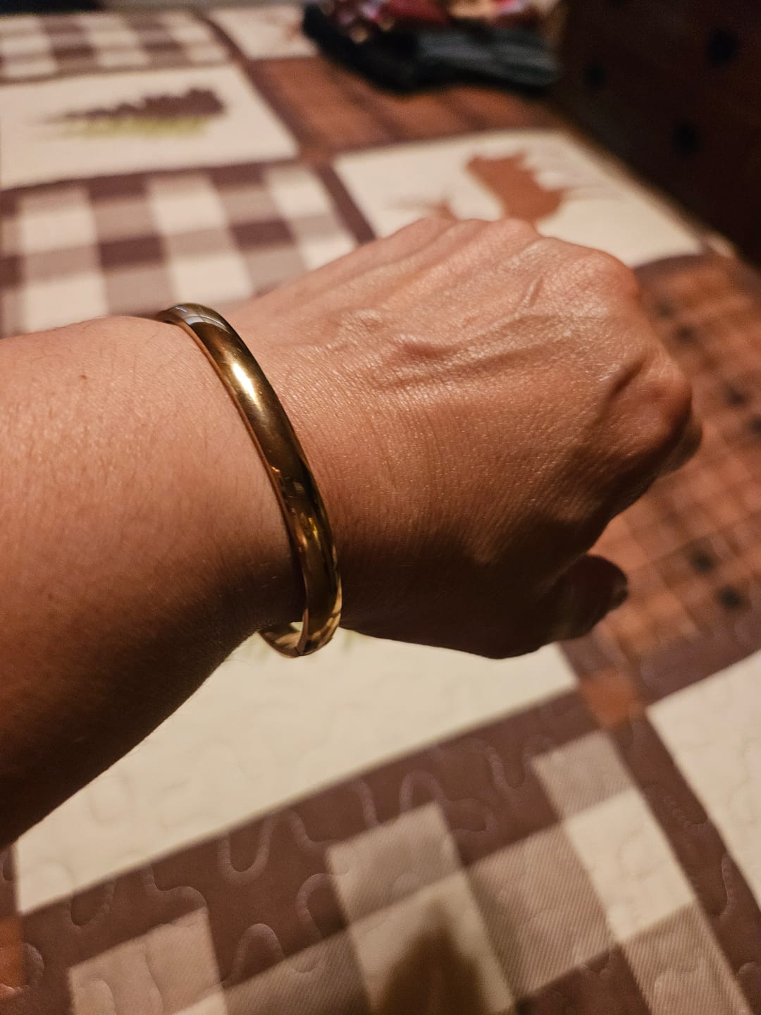 Customer photo review of Marbella Cuff Bracelet (Bundle)