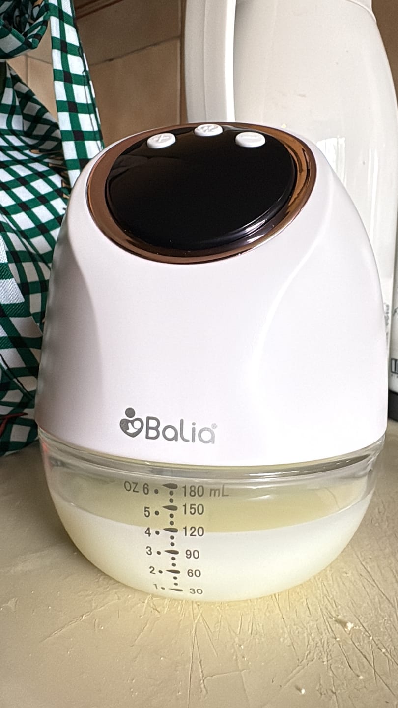 Customer photo review of Extractor de leche inalámbrico