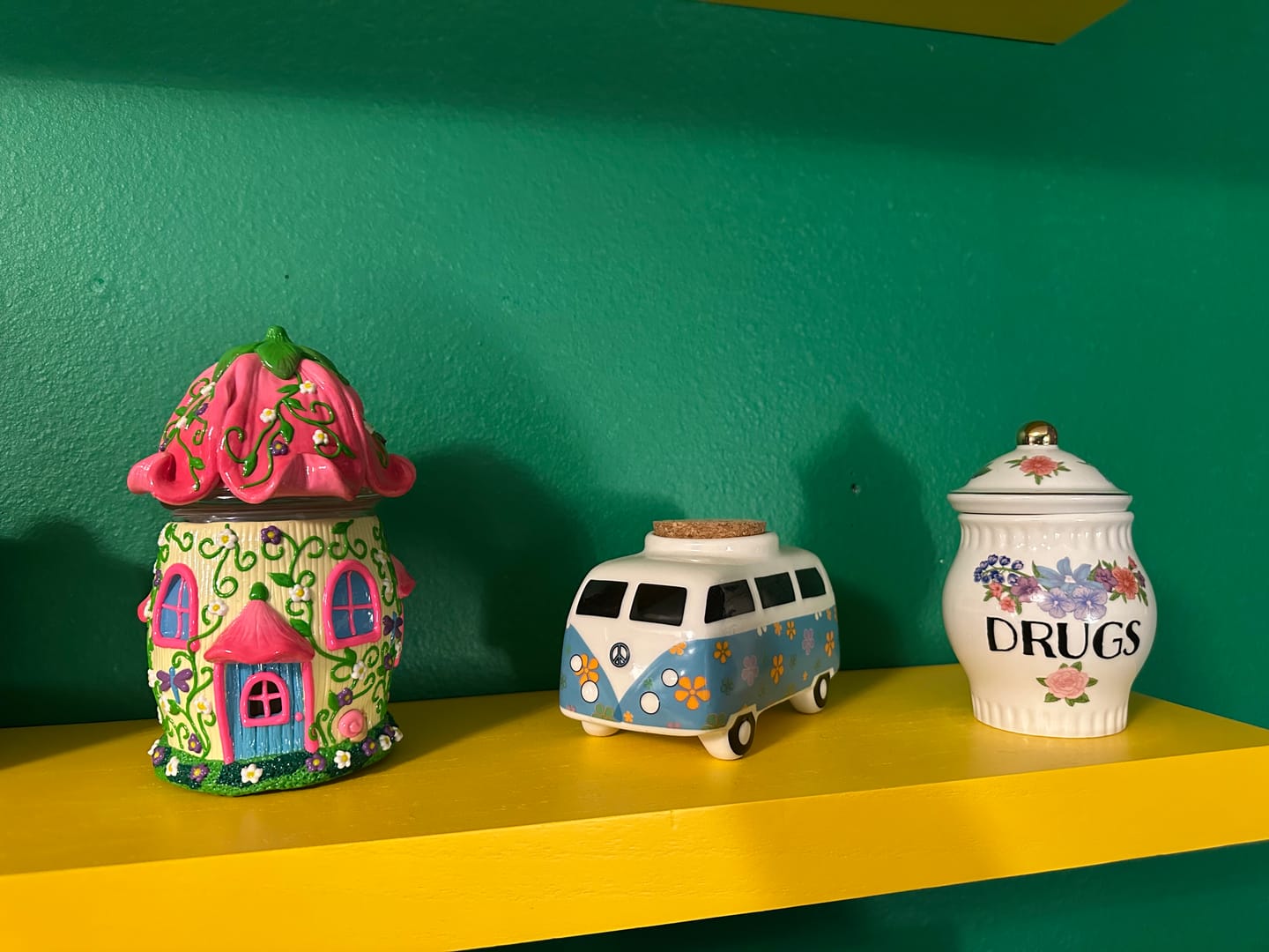 Customer photo review of FAIRY HOUSE STASH JAR