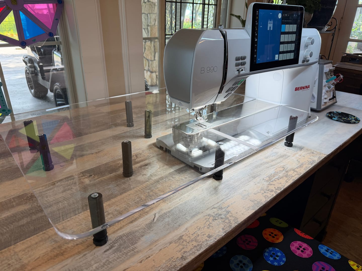 Customer photo review of Sew Steady Sewing Machine Extension Table