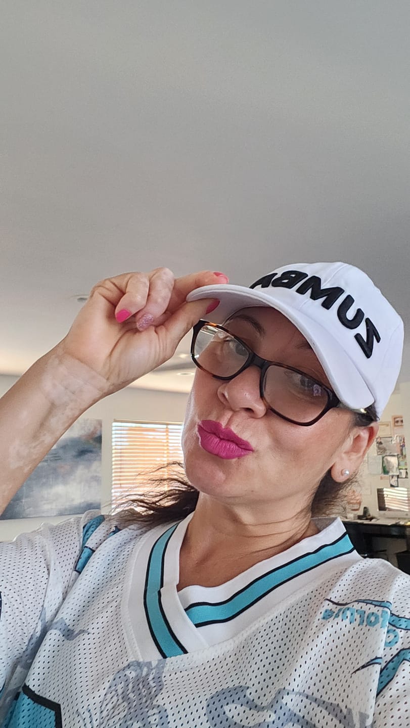 Customer photo review of Zumba Core Dad Hat