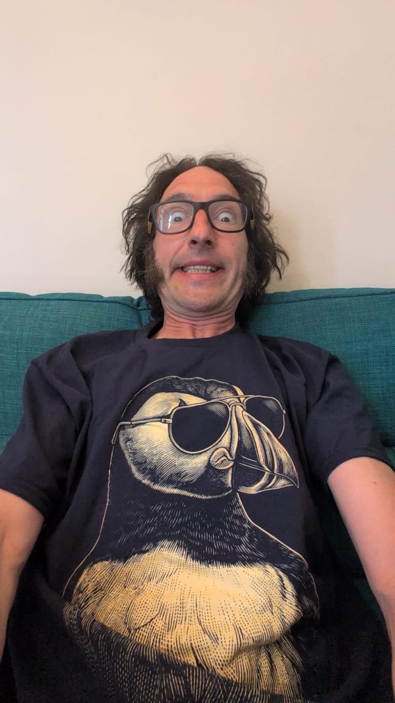 Customer photo review of Flying Puffins 5 Comfort Colors® Tee