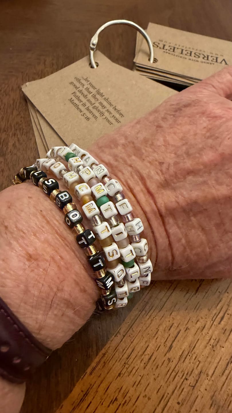Customer photo review of Verselets® Monthly Subscription