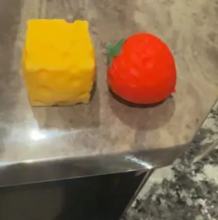 Customer photo review of 8-Piece Sensory Squishy Set