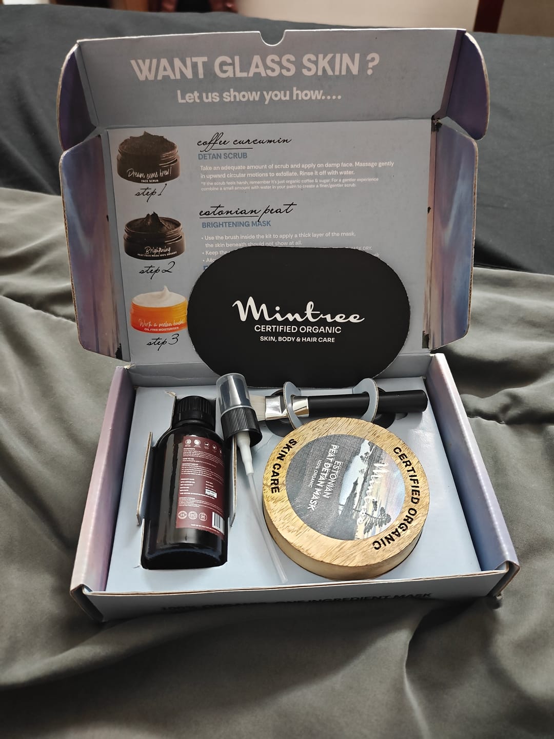 Customer photo review of 100% ORGANIC Detan Face Mask 60 gm