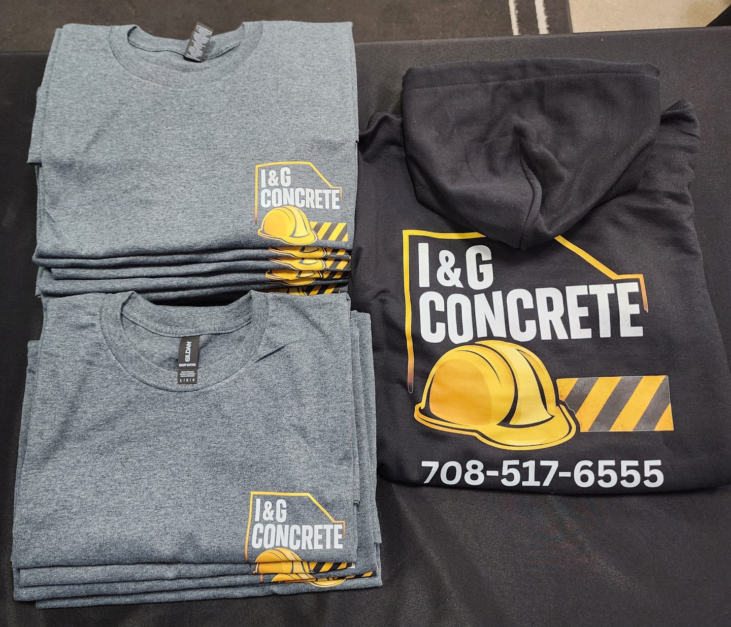 Customer photo review of Custom DTF Gang Sheets - Build Your Own | Printed in Waite Park, MN