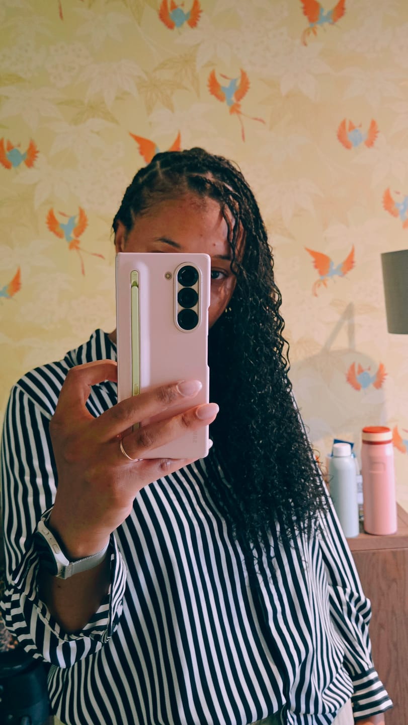 Customer photo review of Human Crochet Hair Water Wave For Miracle Knots