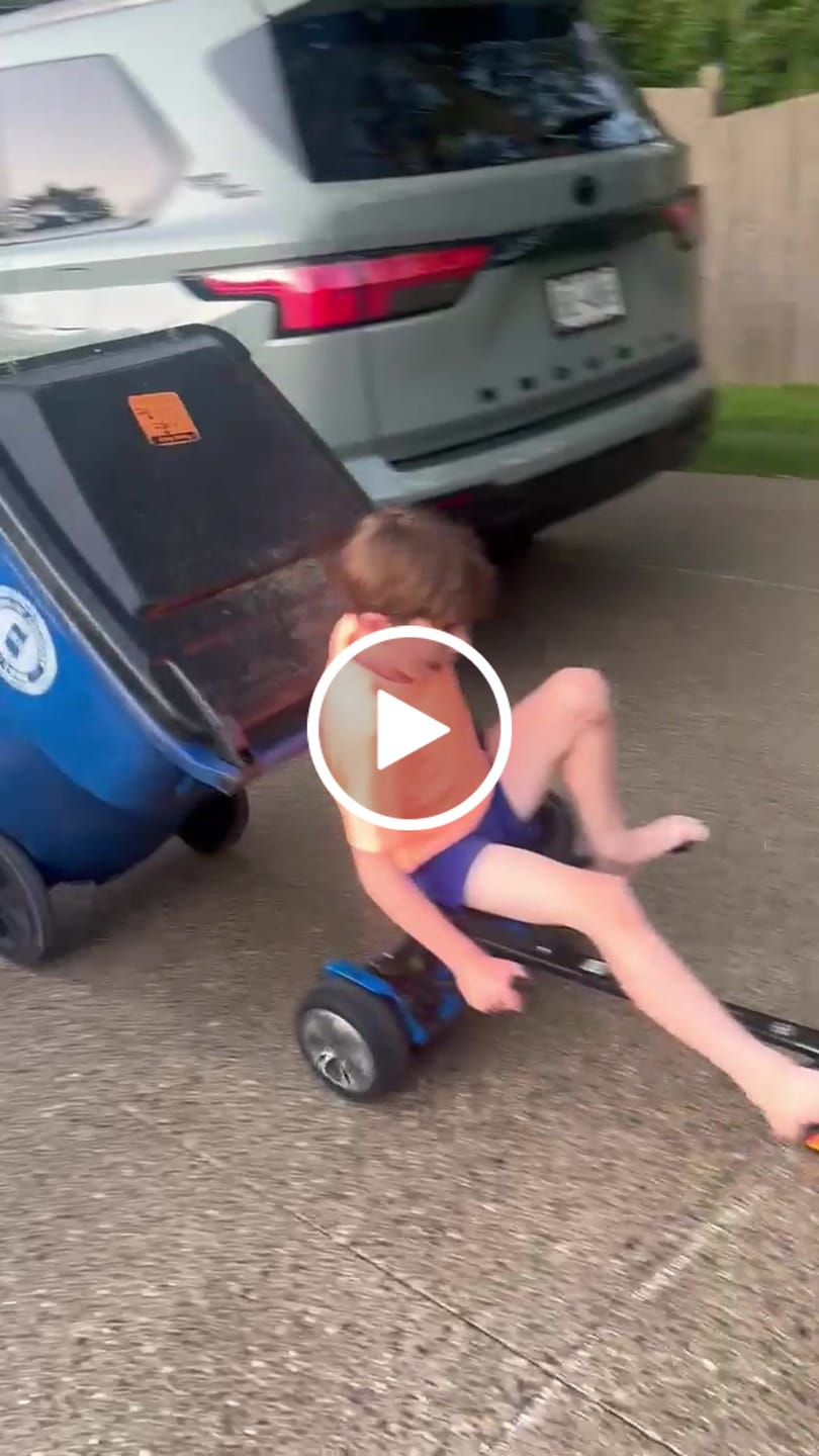 Customer video review of Gyroor K2 Balancing Scooter Go Kart Attachment with Shock Absorption